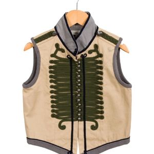 EUC stella McCartney Kids military vest 6
